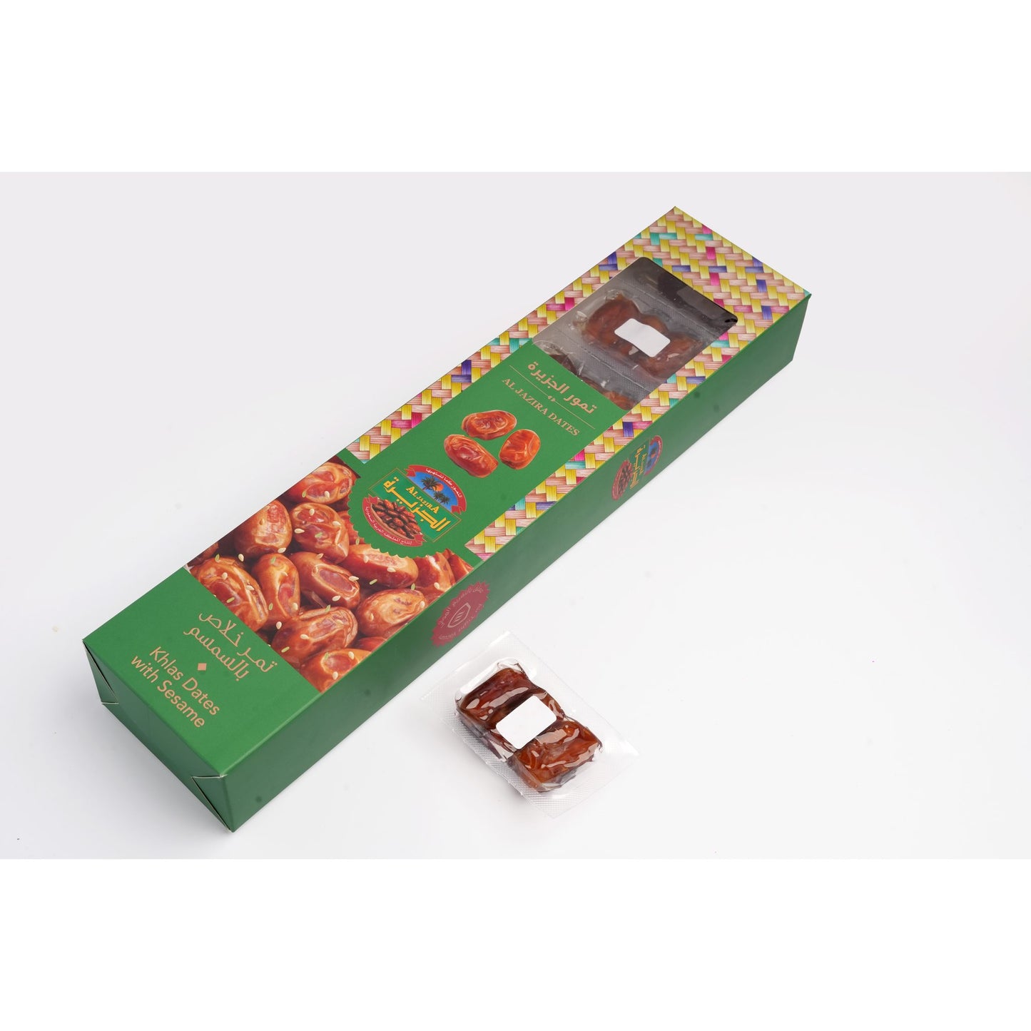 Al Jazira Khlas Dates with Sesame — 21x3 Pack